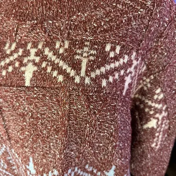 Easel Women’s Large Southwestern Pullover Sweater - Picture 3 of 7